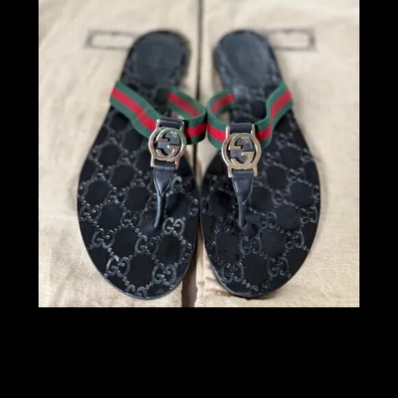 GUCCI SANDALS, 37.5 (US 7.5) - Picture 3 of 4